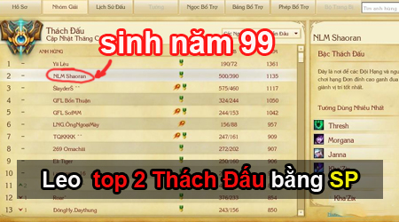 LMHT: Leo top 2 Thách đấu Việt với vị trí Support, tại sao không?