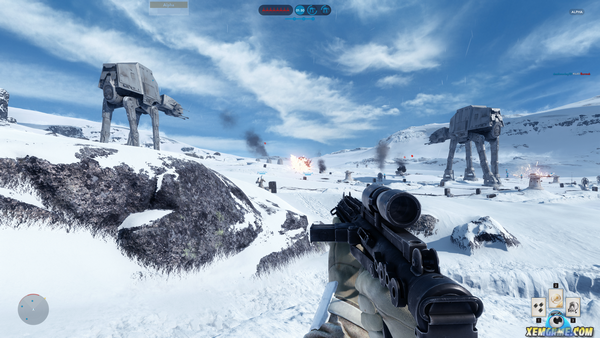 Ngắm nhìn gameplay Star Wars: Battlefront ở độ phân giải 4K