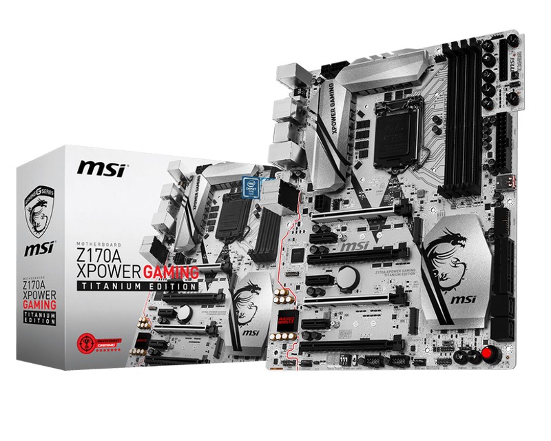 Cận cảnh Mainboard MSI Z170A phiên bản Xpower Gaming Titanium Edition