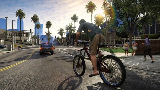 Sự nguy hiểm của một chiếc xe đạp trong GTA 5