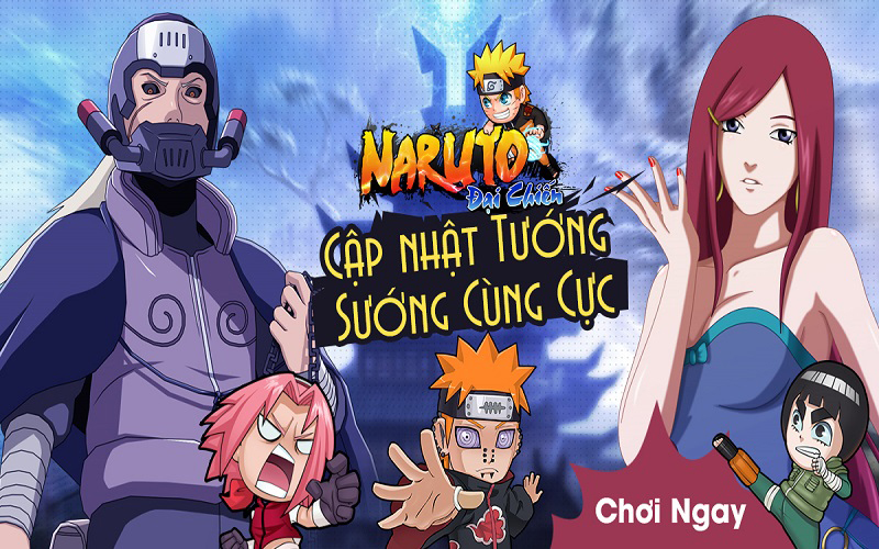 Naruto Đại Chiến Mobi thách người chơi chinh phục thành công Tháp Thất Lạc