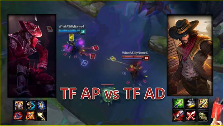 Liên Minh Huyền Thoại: Twisted Fate AD vs Twisted Fate AP, ai sẽ win?