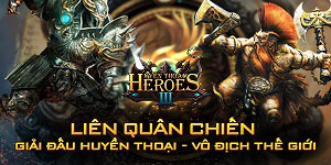 Tặng 445 giftcode game Huyền Thoại Heroes III