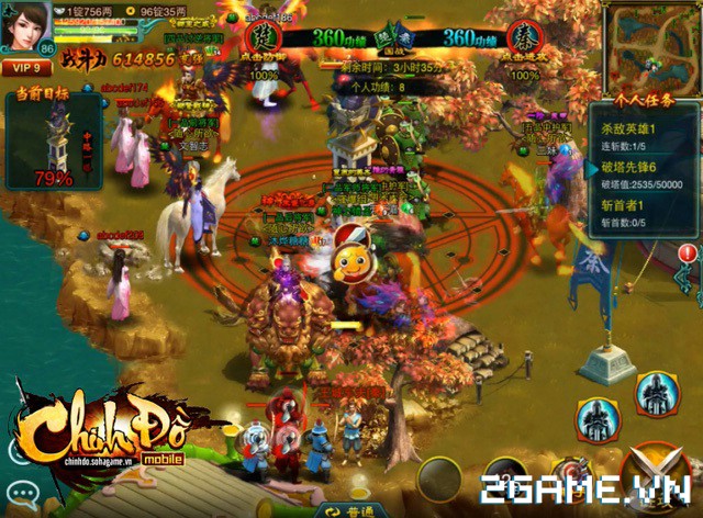 Chinh Đồ Mobile được bầu chọn là game “ăn chơi” nhất 2015 tại Trung Quốc