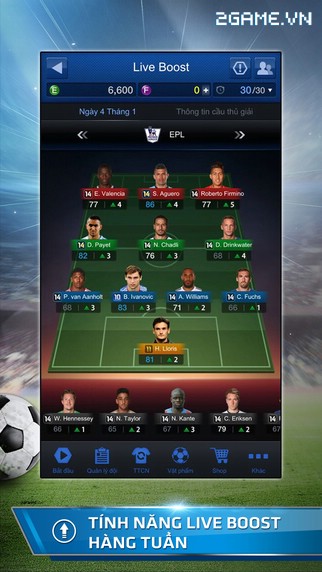 FIFA Online 3 mobile | XEMGAME.COM