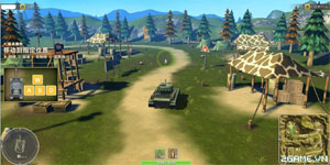 Kinh ngạc trước webgame bắn tank giống hệt World Of Tanks