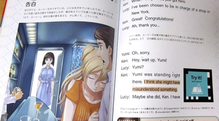Khi đất nước Nhật Bản sản xuất sách giáo khoa tiếng Anh theo phong cách Anime