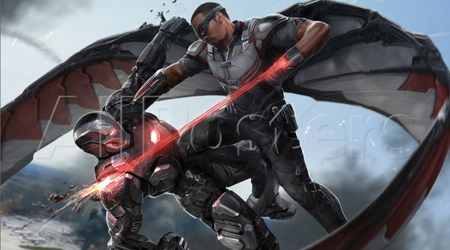 Đôi cánh trên lưng Falcon có thể đối đầu với Iron Man trong Civil War ?