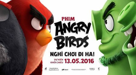 Dâng trào cảm xúc với những chú chim của The Angry Birds sắp tới