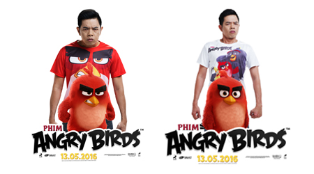 Một lần nữa Thái Hòa sẽ thổi hồn cho Red nóng nảy trong The Angry Birds