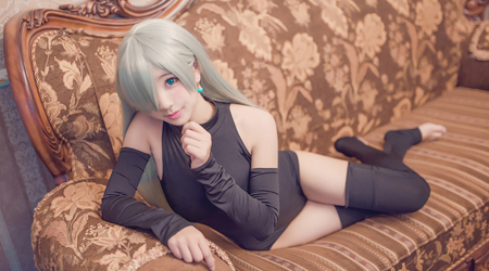 Cosplay công chúa Elizabeth Liones phiên bản vô cùng xinh xắn