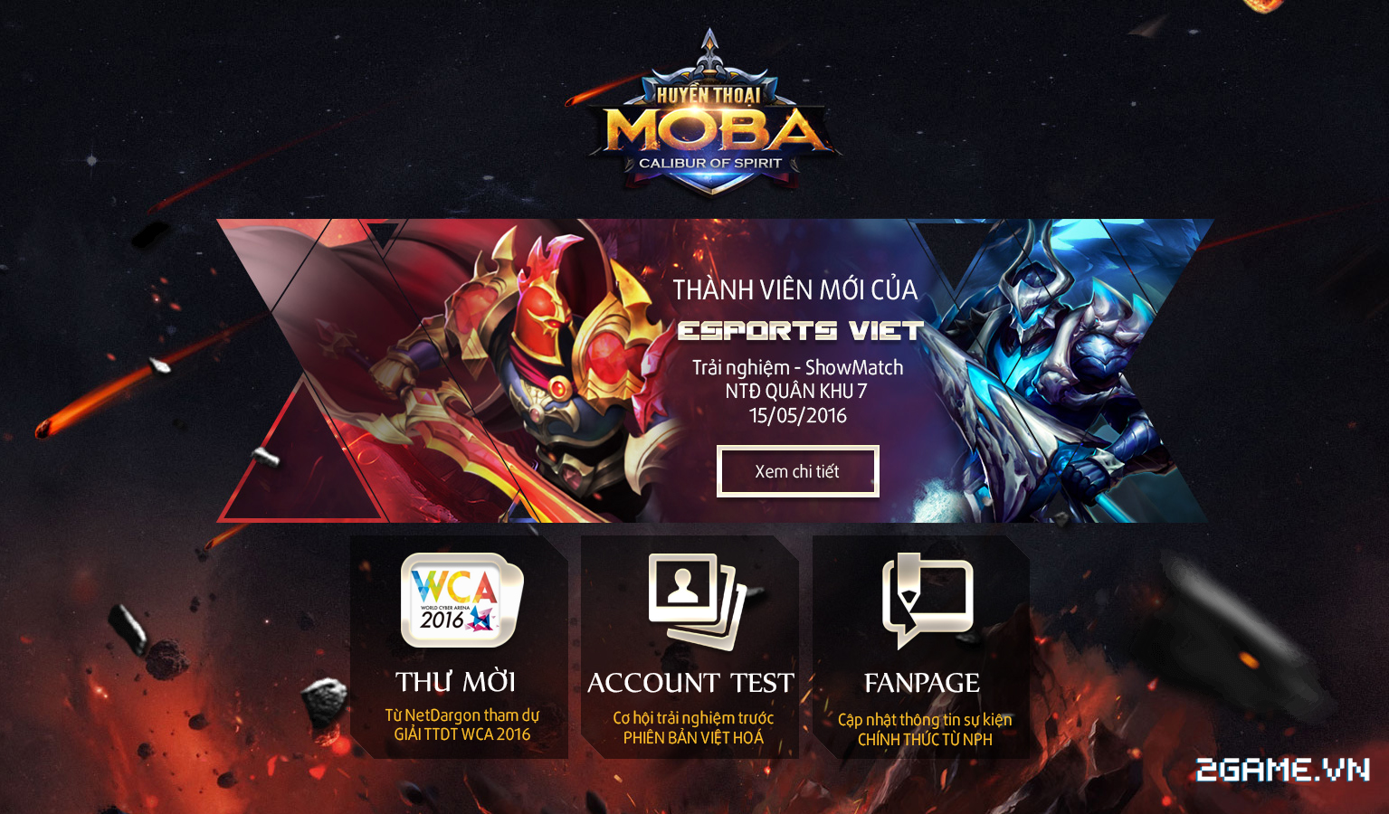 Huyền Thoại MOBA – Thành viên mới của eSports Việt