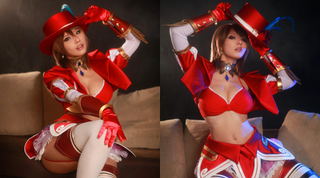 Cosplay nữ xạ thủ của game online Heaven xinh ngất ngây