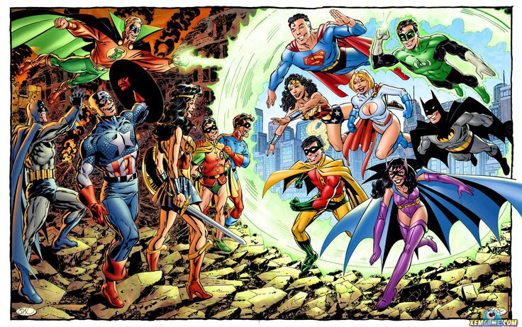 Những sự kiện crossover nổi bật nhất trông lịch sử Marvel và DC [P1]