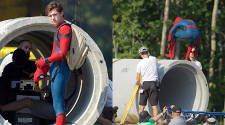 Hậu trường cảnh quay mạo hiểm của Spider Man: Homecoming