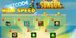 Tặng 1010 giftcode game GunGun Online Tặng 1010 giftcode game GunGun Online