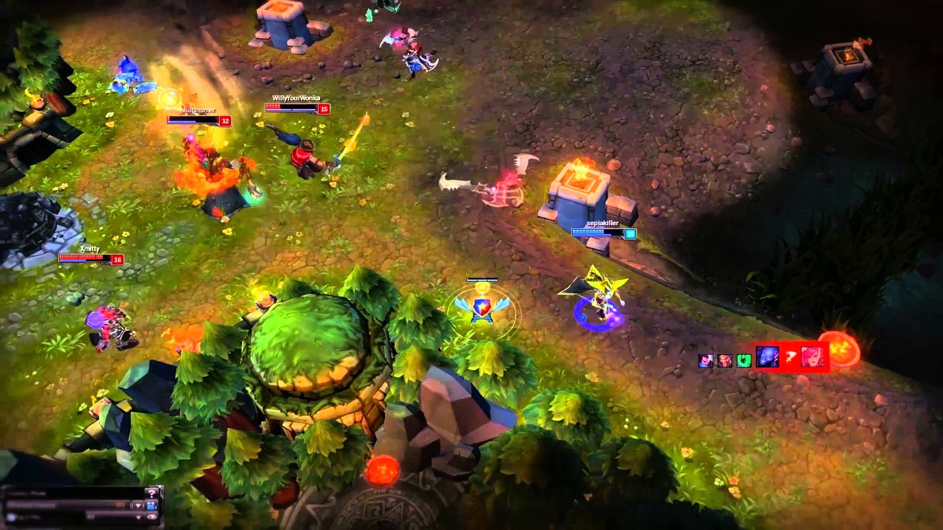 Liên Minh Huyền Thoại: Top 5 pha xử lý thần thánh