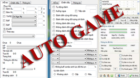 Lạm bàn quanh cái Auto trong game online