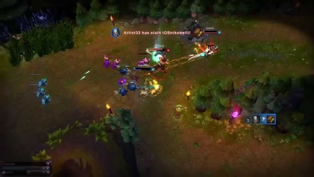 Liên Minh Huyền Thoại: Top 5 pha thánh nhập ^^