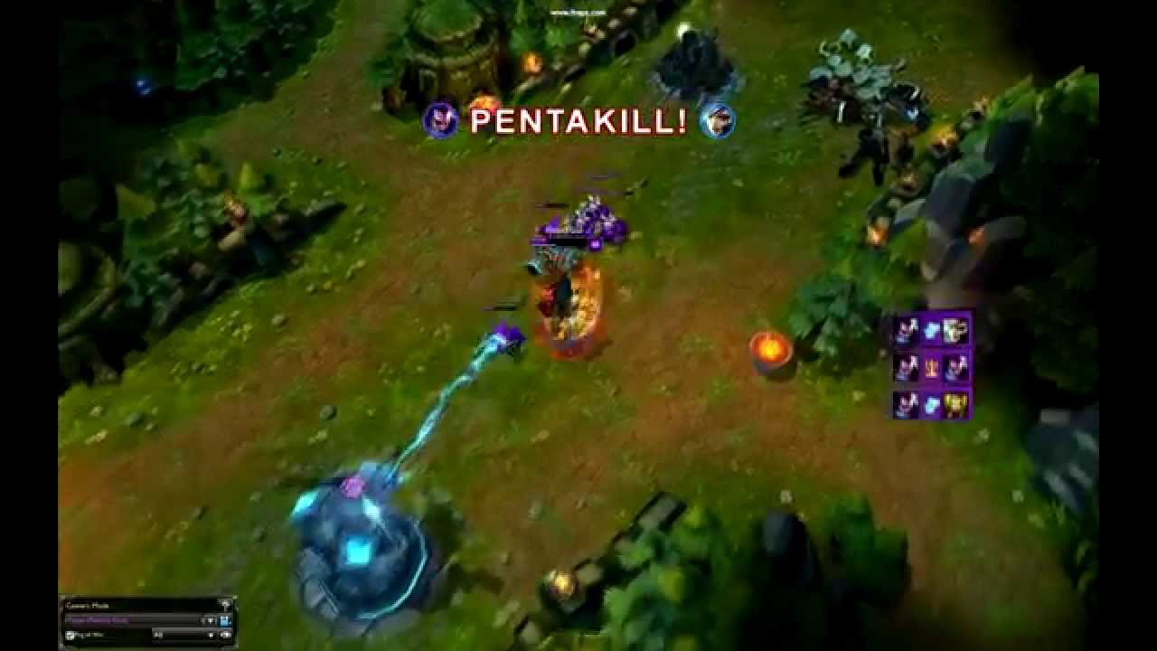 Liên Minh Huyền Thoại: Yasuo 1v5 chém người như bún