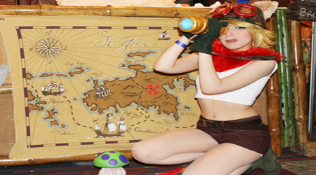 Tướng Teemo phiên bản nữ cực đáng yêu của Liên Minh Huyền Thoại