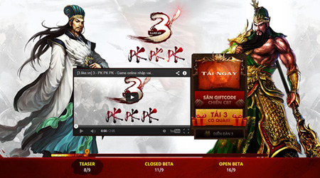 3 ra mắt teaser “chơi được”, tiến hành Closed Beta có reset vào 11/9