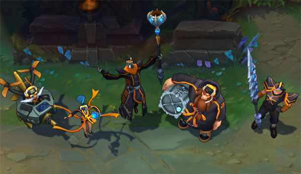 LMHT: Riot Games trình làng trang phục Fnatic