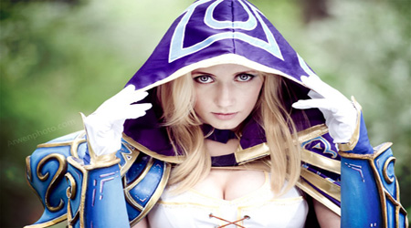 Ngây ngất với hình ảnh cosplay game Warcraft III cực kì xinh đẹp