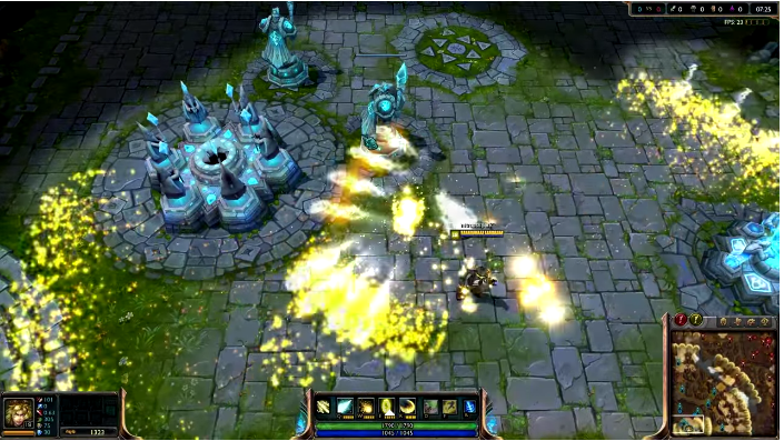 Liên Minh Huyền Thoại: Ezreal ulti thế này thì ai đỡ nổi =)))