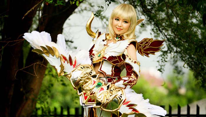 Ngắm nữ kỵ sỹ xinh đẹp trong bộ cosplay mới của tựa game Lineage 2