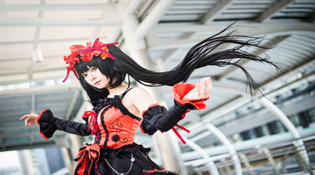 Chùm ảnh cosplay Kurumi rực rỡ màu sắc