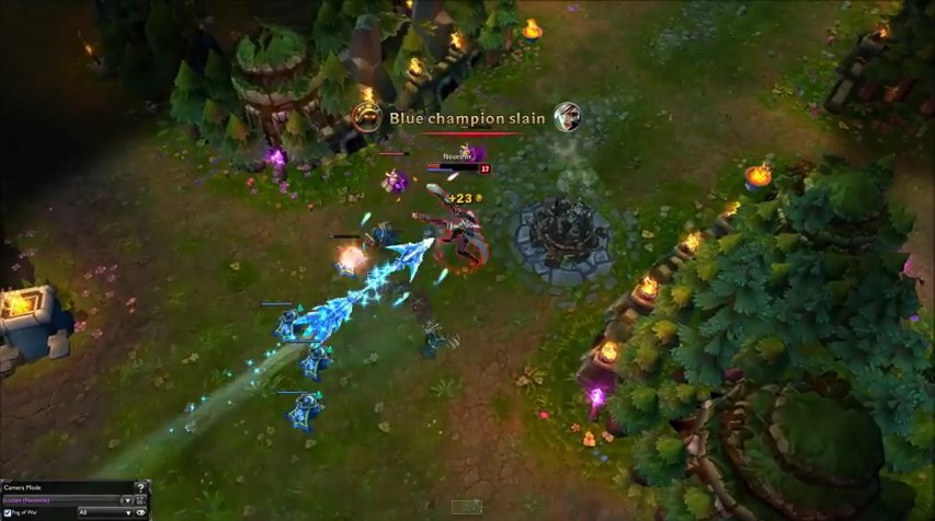 Liên Minh Huyền Thoại: Lucian né Đại băng tiễn thần thánh @@