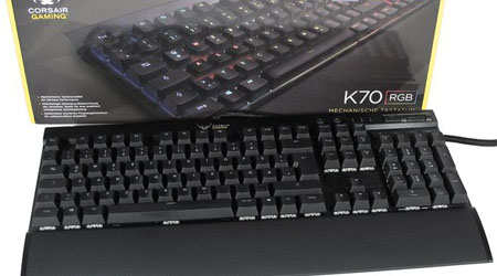 Đập hộp bàn phím Corsair Vengeance K70 RGB