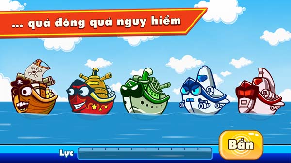 Bắn Tàu Lạ – Game mobile lấy đề tài bảo vệ biển đảo vừa ra mắt