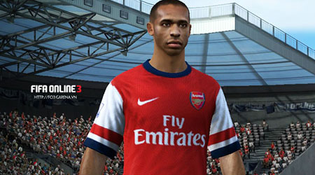 Thierry Henry qua các mùa giải trong FIFA Online 3