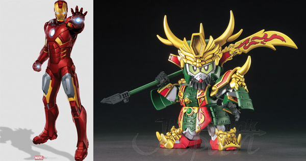 Iron Man và Gundam sẽ xuất hiện trong Tam Quốc Lùn