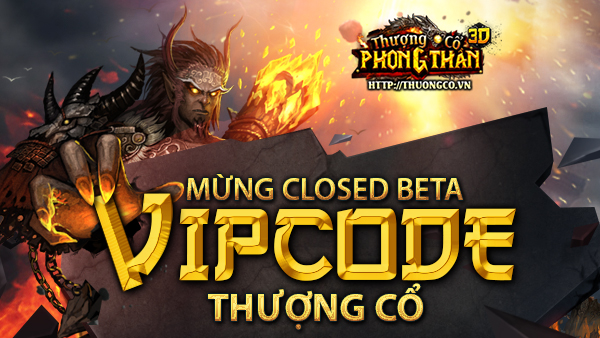 XemGame tặng 300 giftcode game Thượng Cổ Phong Thần