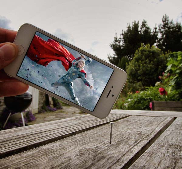 Sự kết hợp không tưởng giữa cảnh thật và những hình ảnh trong các bộ phim