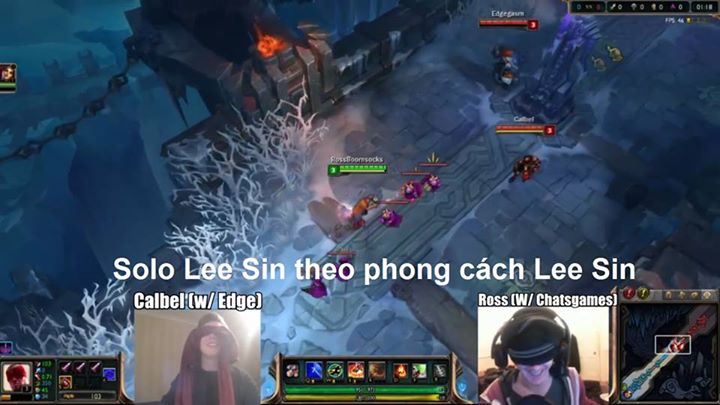 Liên Minh Huyền Thoại: 2 cao thủ bịt mắt solo Leesin