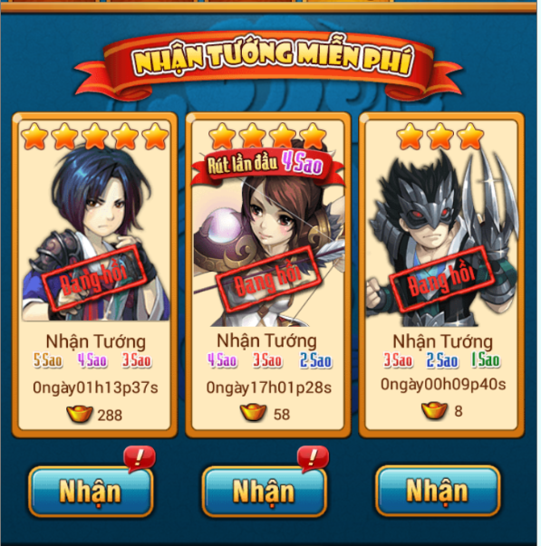 Tặng 200 giftcode game Nghịch Tam Quốc