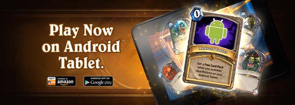 Hearthstone chuẩn bị ra mắt game thủ trên máy tính bảng Android