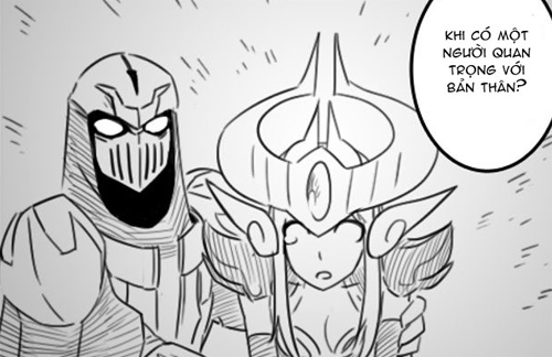 Comic LMHT: Chuyện tình Zed và Syndra II (phần 28)