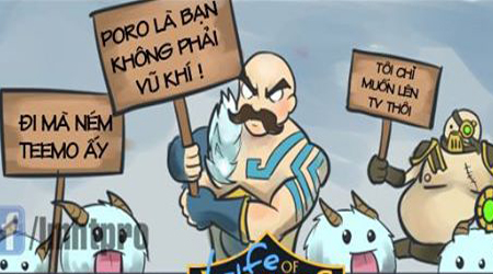 Comic LMHT: Xin đừng ngược đãi các bé Poro
