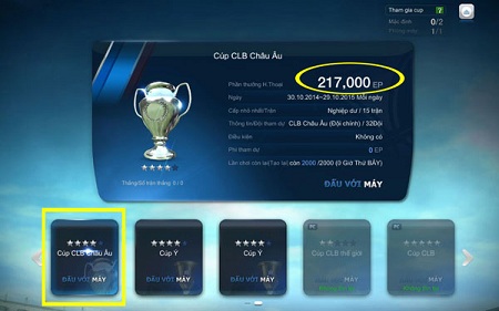 Cập nhật Team Color mới – Cup mới trong bản Roster Update