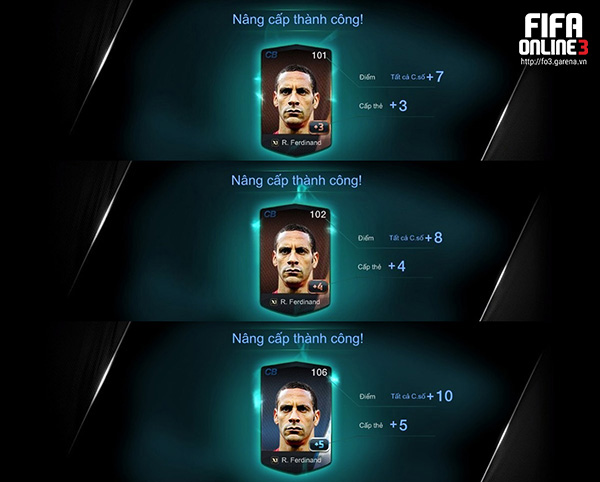 Rio Ferdinand XI +5 – Thẻ cầu thủ trị giá 6 tỷ EP trong FIFA Online 3