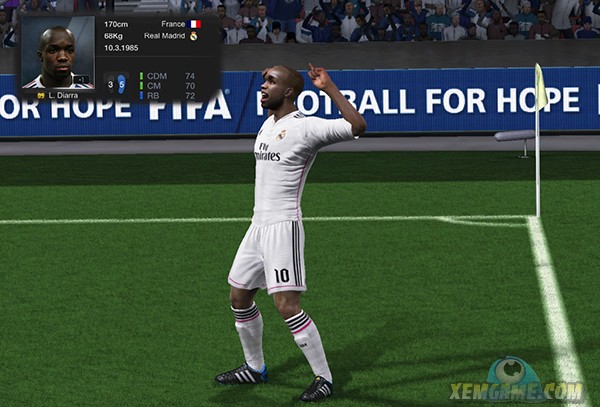 Xây dựng Dream team CLB ngoài đời trong FIFA Online 3 (P2): Team Real Madrid