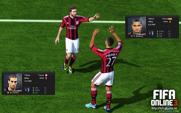 Xây dựng Dream Team các CLB ngoài đời trong FIFA Online 3 (P4): Team AC Milan