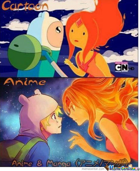 Anime vs Cartoon, đâu là sự khác biệt?