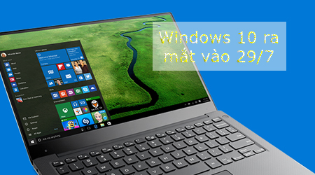 Microsoft chính thức bán Windows 10 vào ngày 29/7