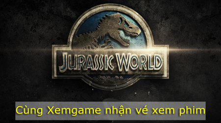 XemGame tặng vé xem phim bom tấn Jurassic World